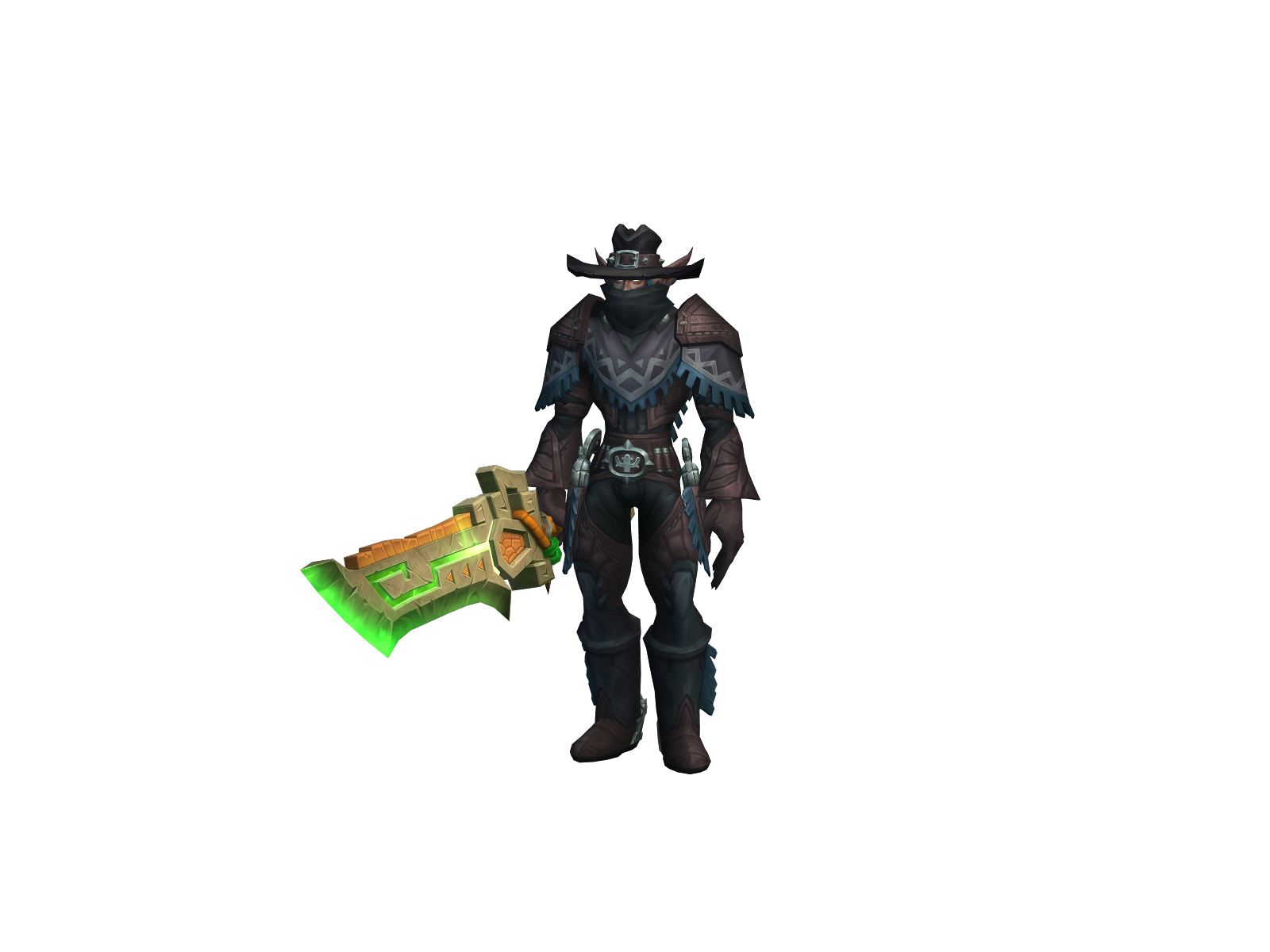 Leorox 3D character render
