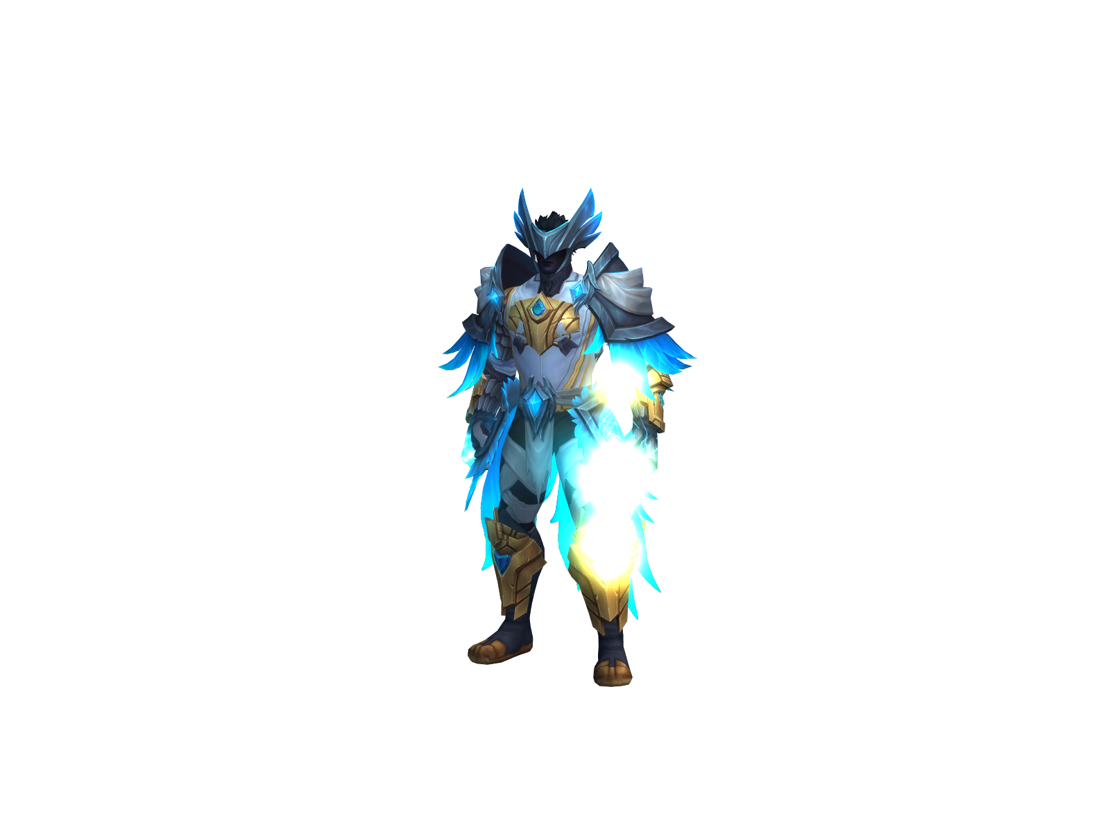 Rayzeus 3D character render