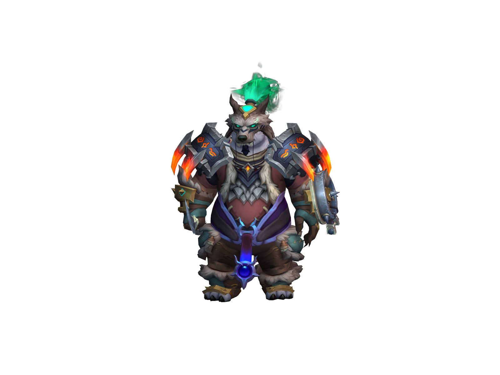 Thundercluk character render