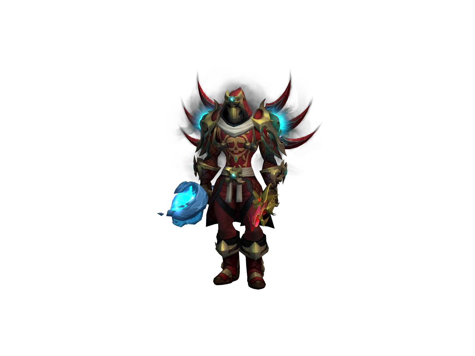 Raghost 3D character render