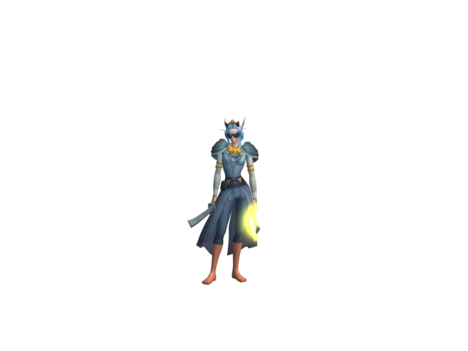 máls 3D character render
