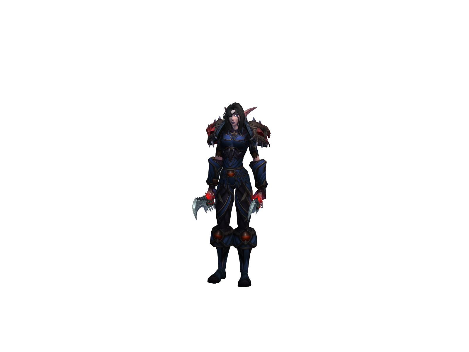 Rhaélin 3D character render