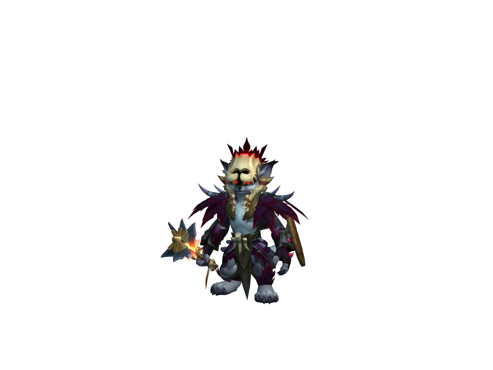 Clawzx 3D character render