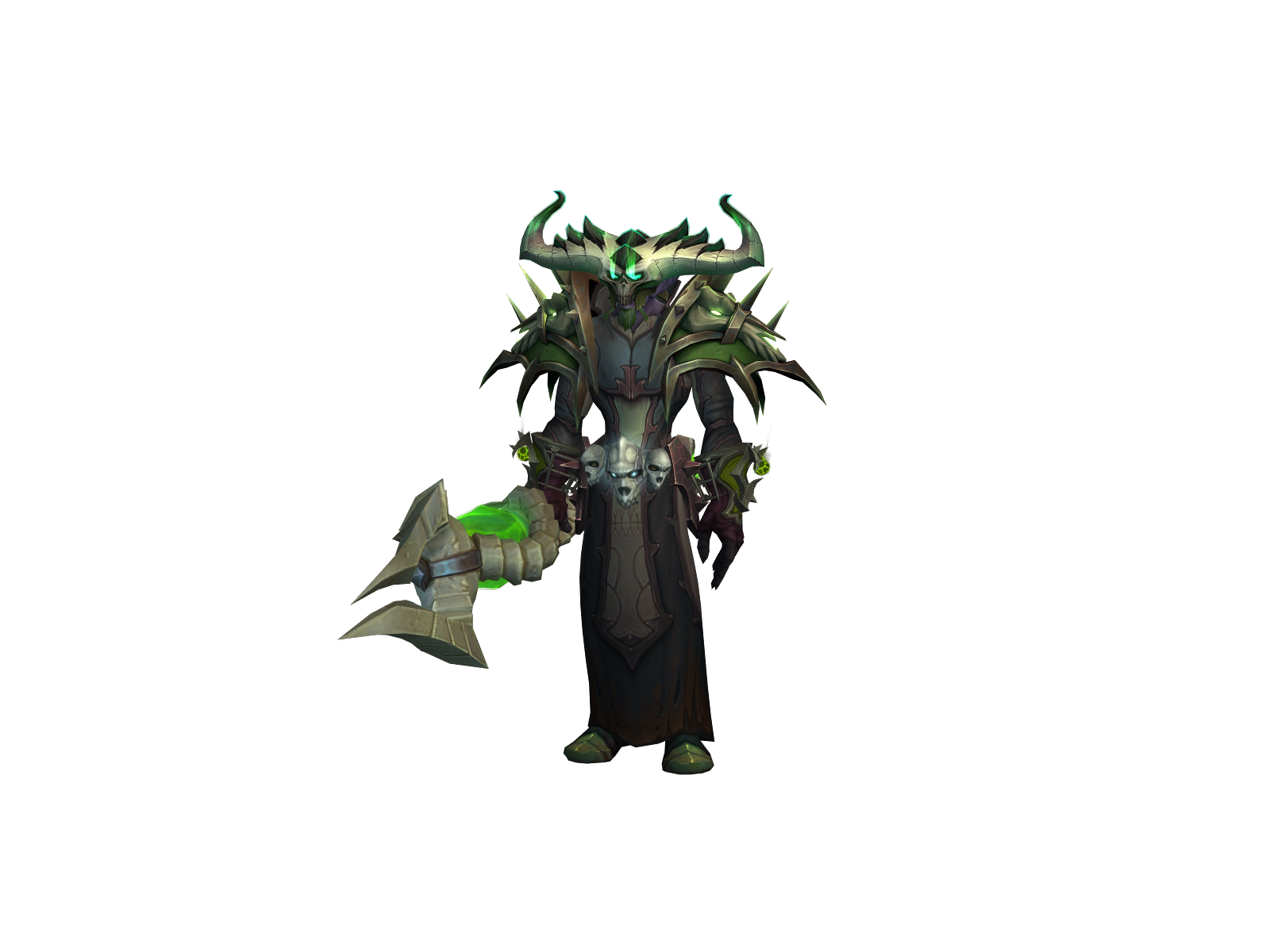 Buttlock 3D character render