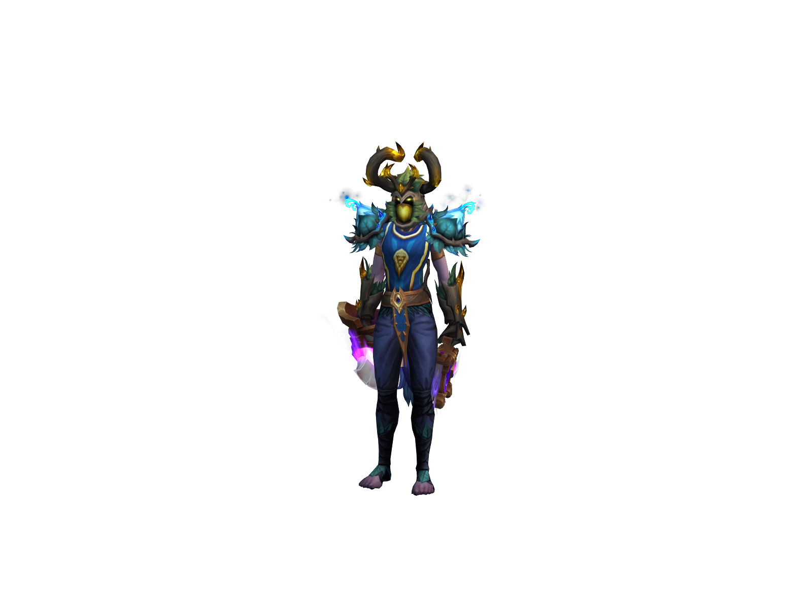 Flowess 3D character render