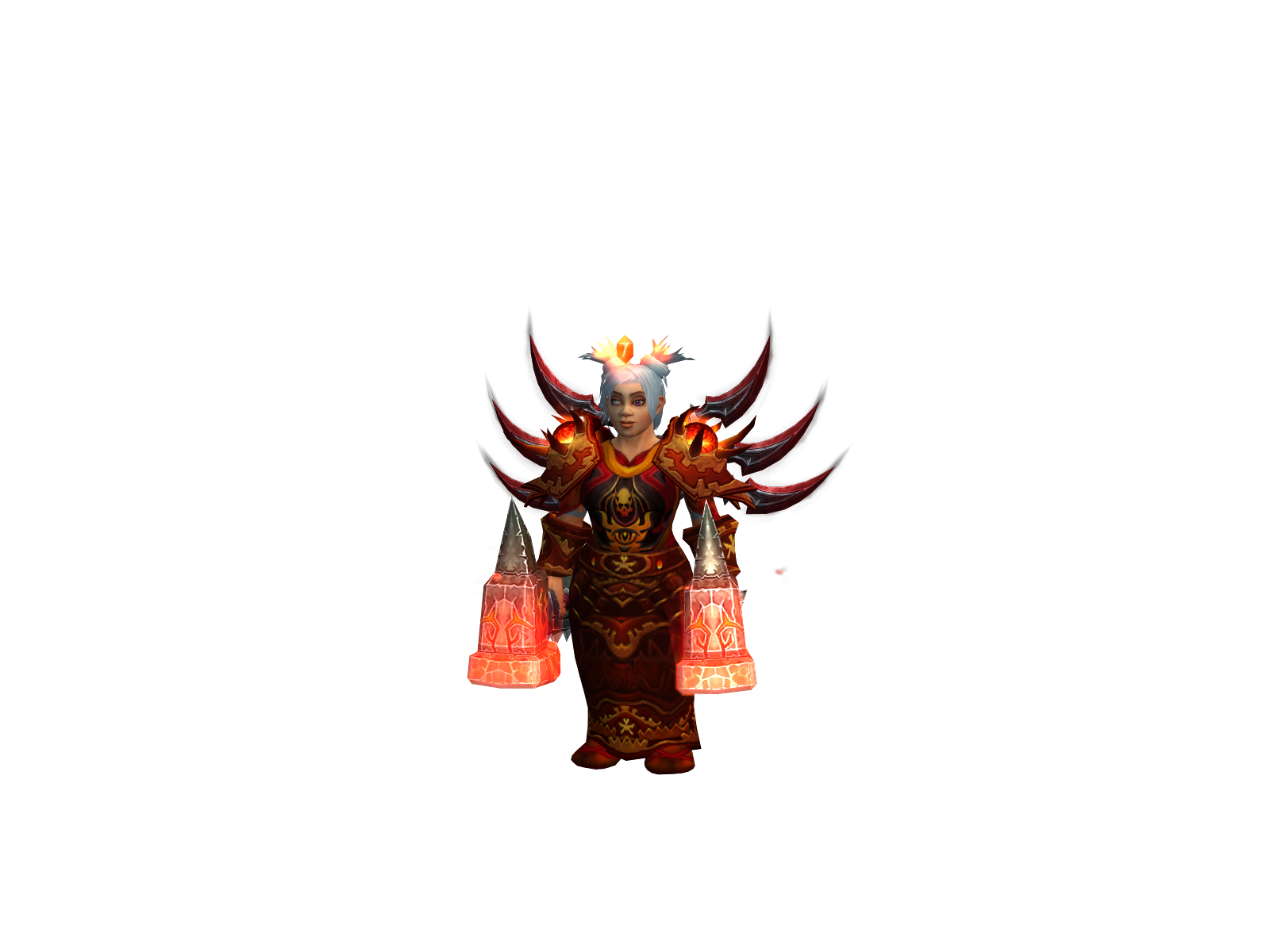 Timeouttina 3D character render