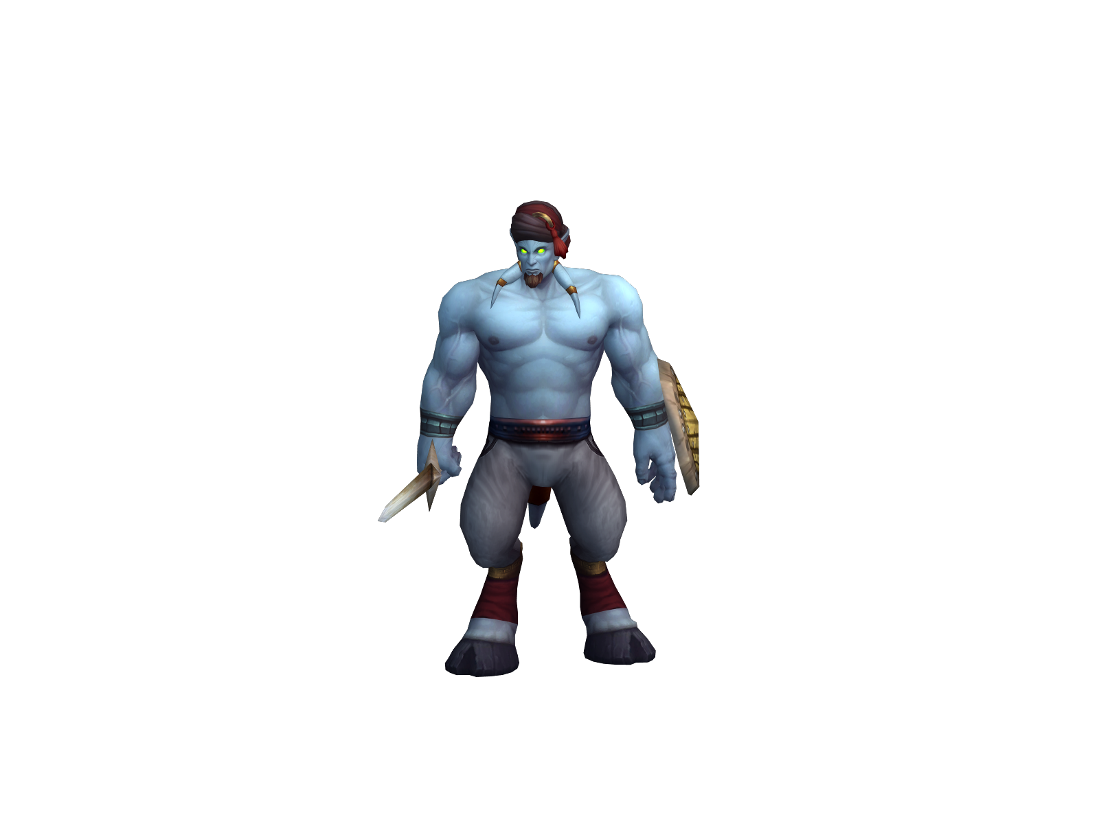 Aladinn 3D character render
