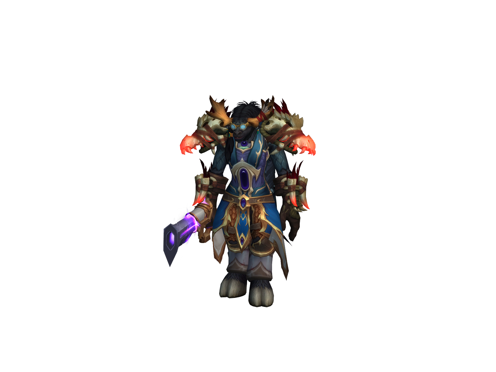 Ozyhorn 3D character render
