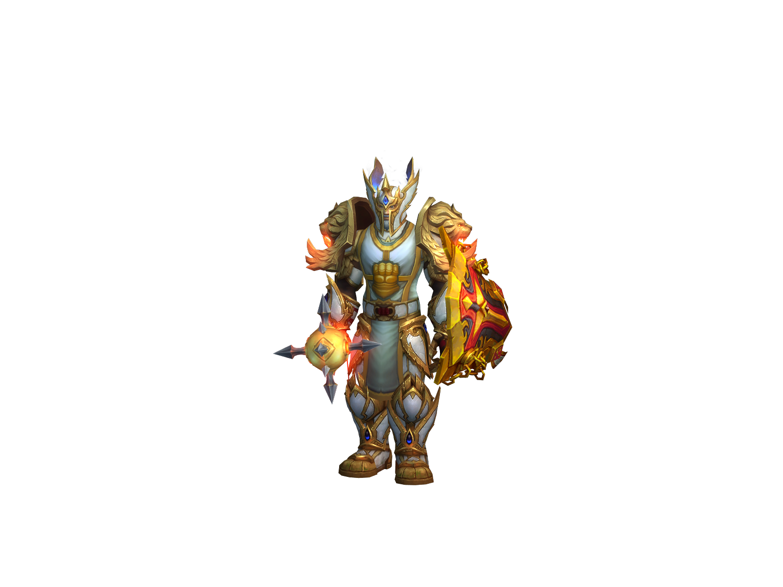 Searchíng 3D character render