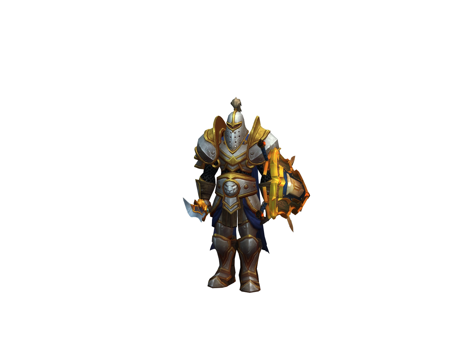 Capblad 3D character render