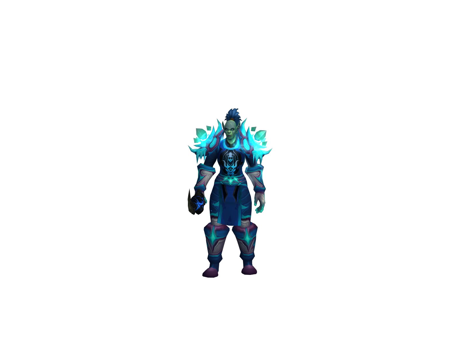 Cleanish 3D character render