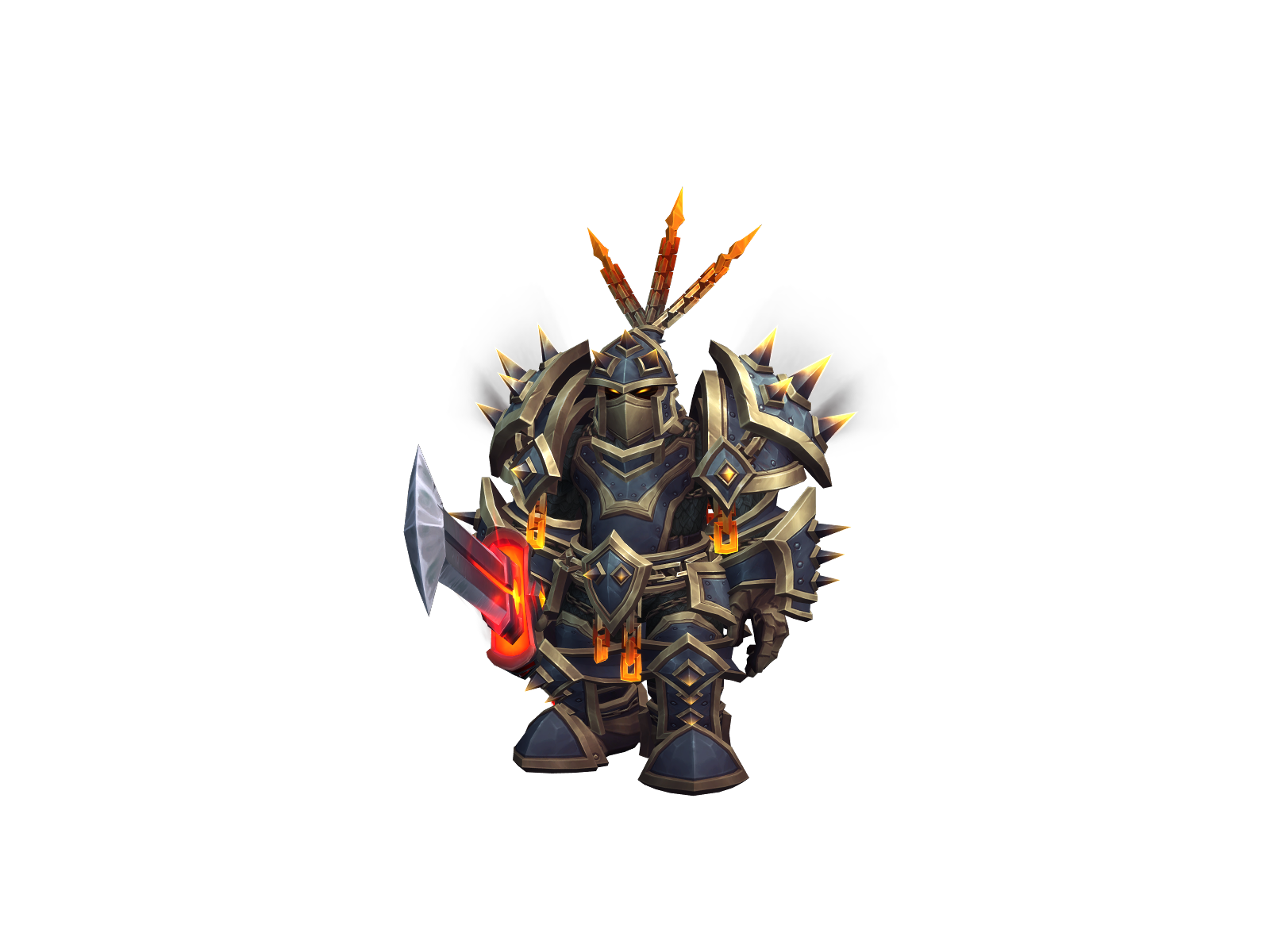 Drunkarms 3D character render