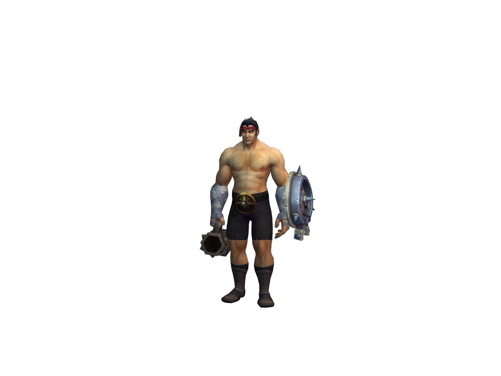 Fuzzei 3D character render