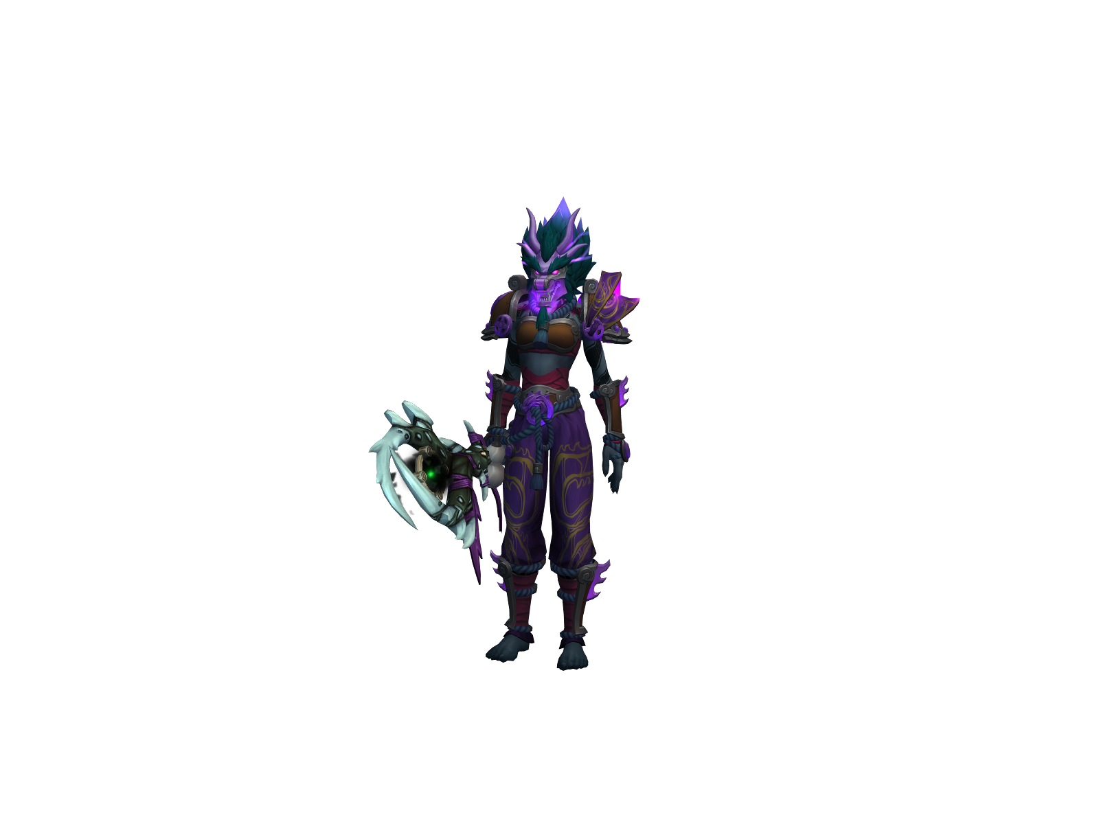 Kickrilla 3D character render