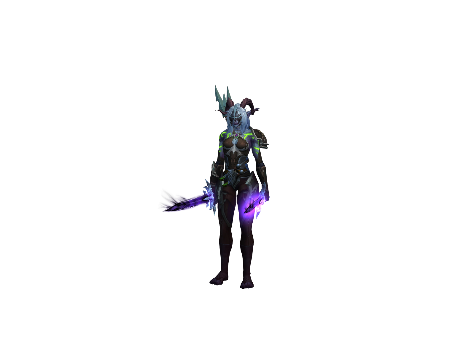 Saelorne 3D character render