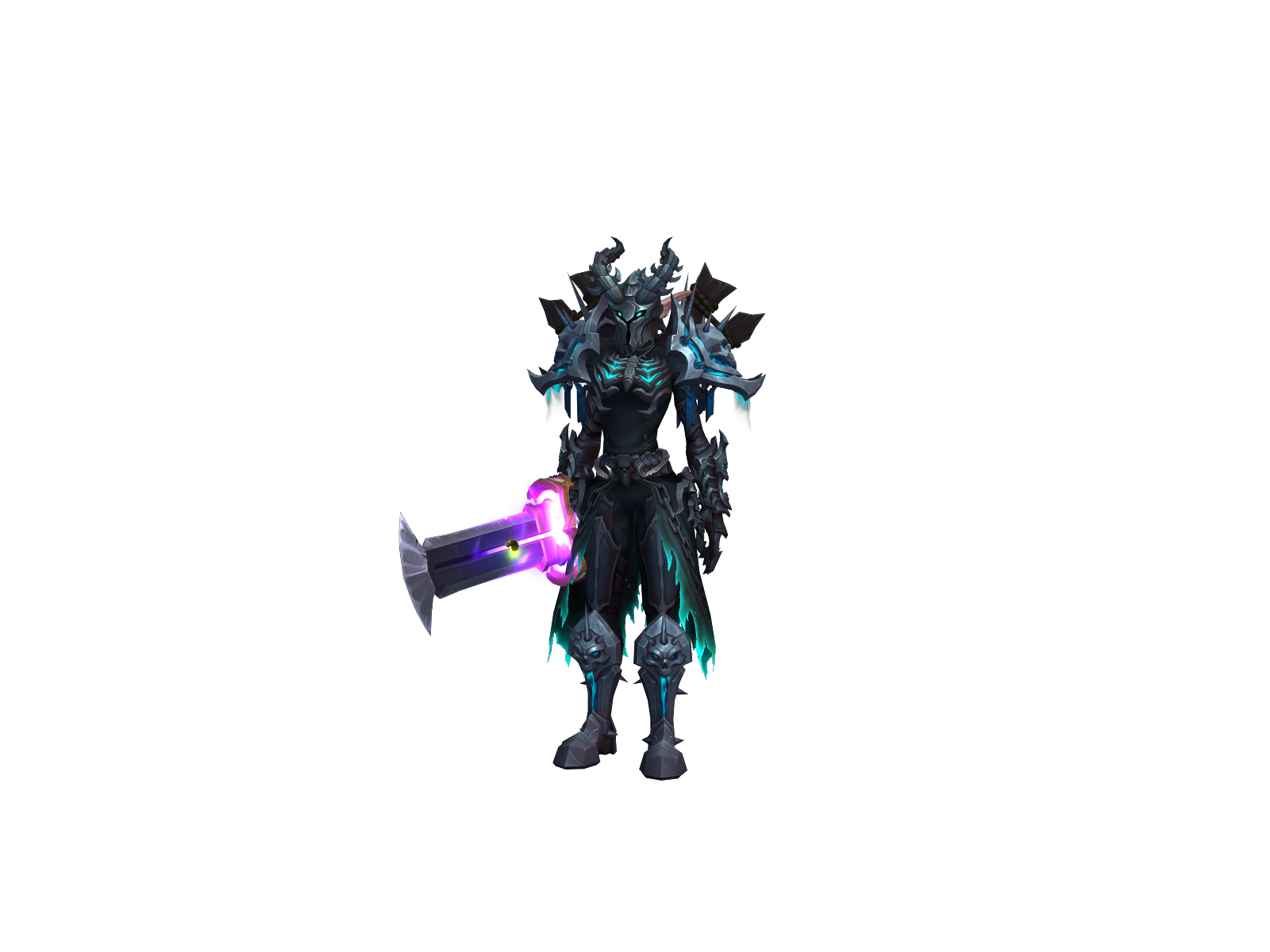 Deathclever 3D character render