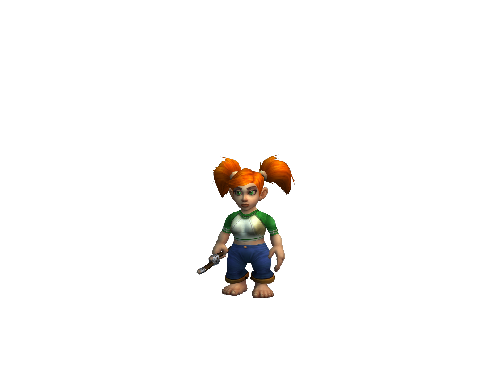 Walpuri 3D character render
