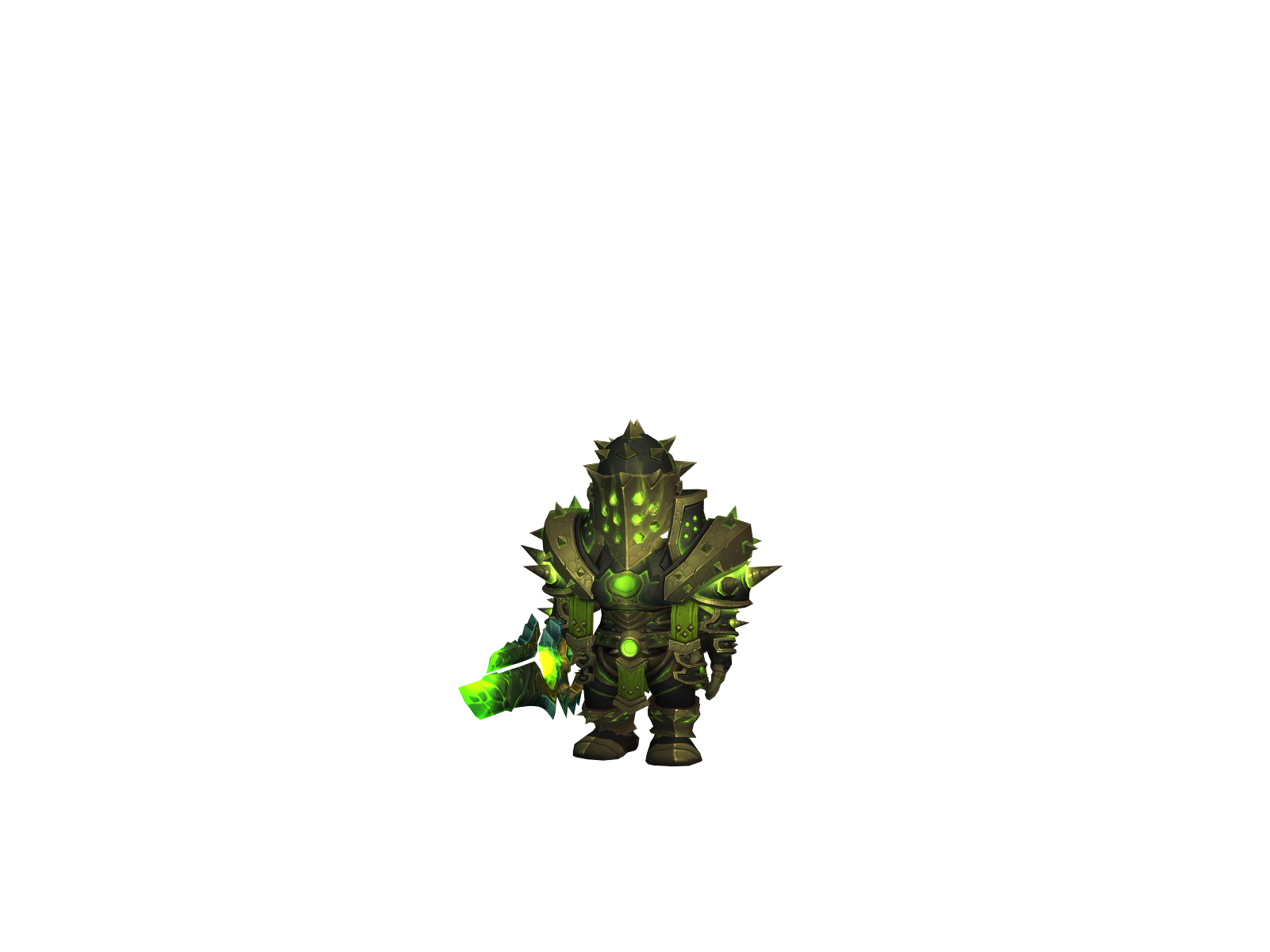 Wweweww 3D character render