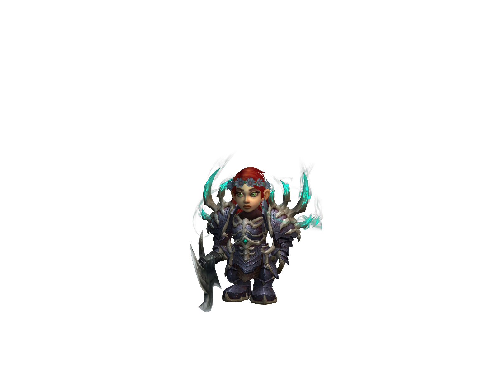 moldycute 3D character render