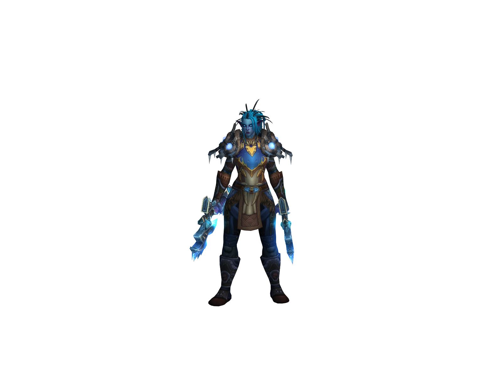 Chudosham 3D character render
