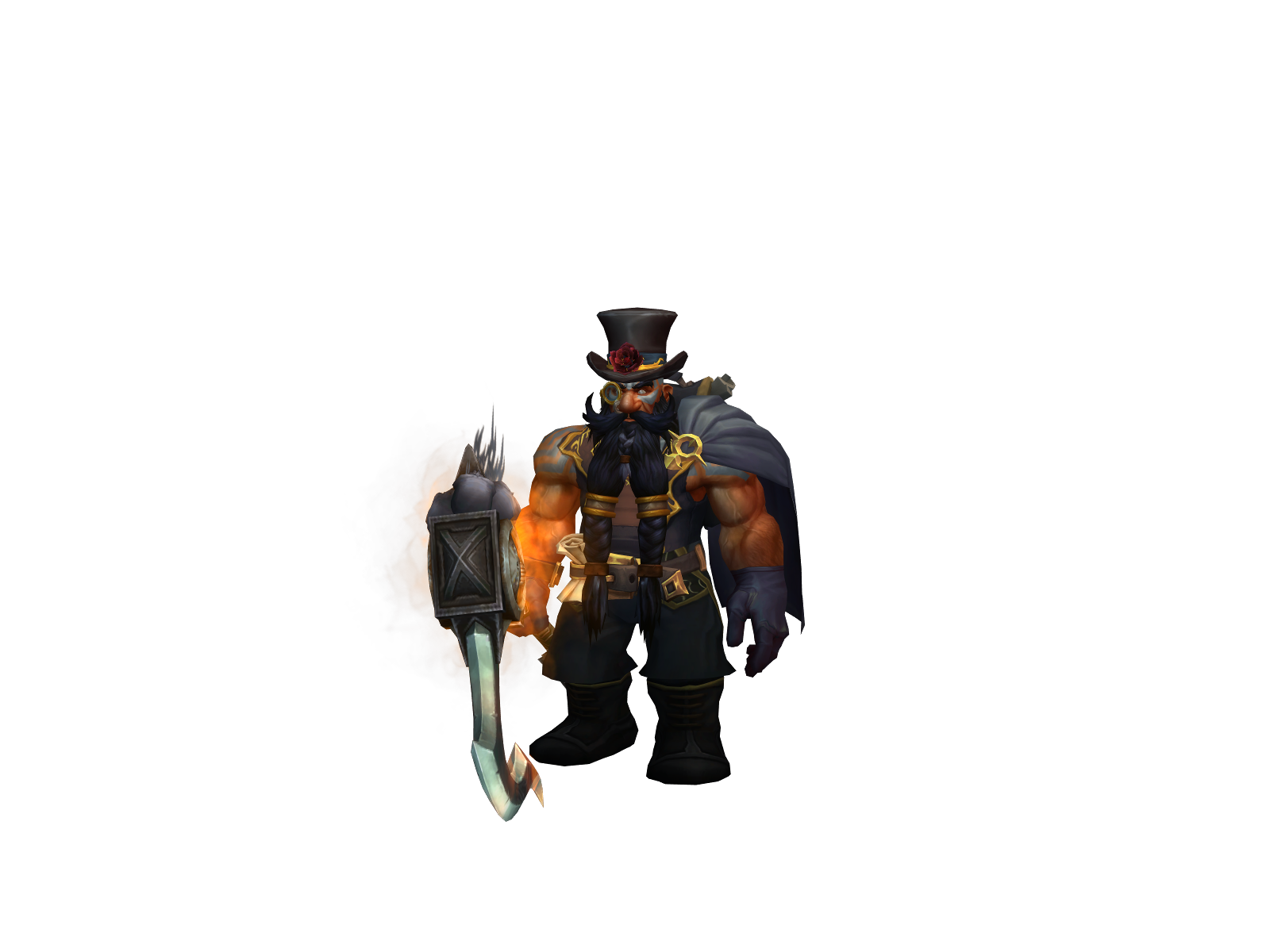 Voidor 3D character render
