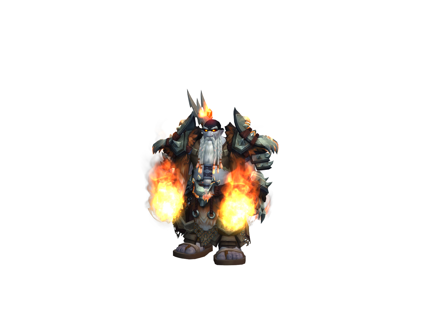 Jormundir 3D character render