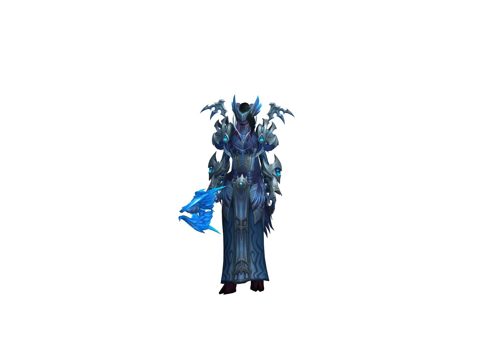 Miqualla 3D character render