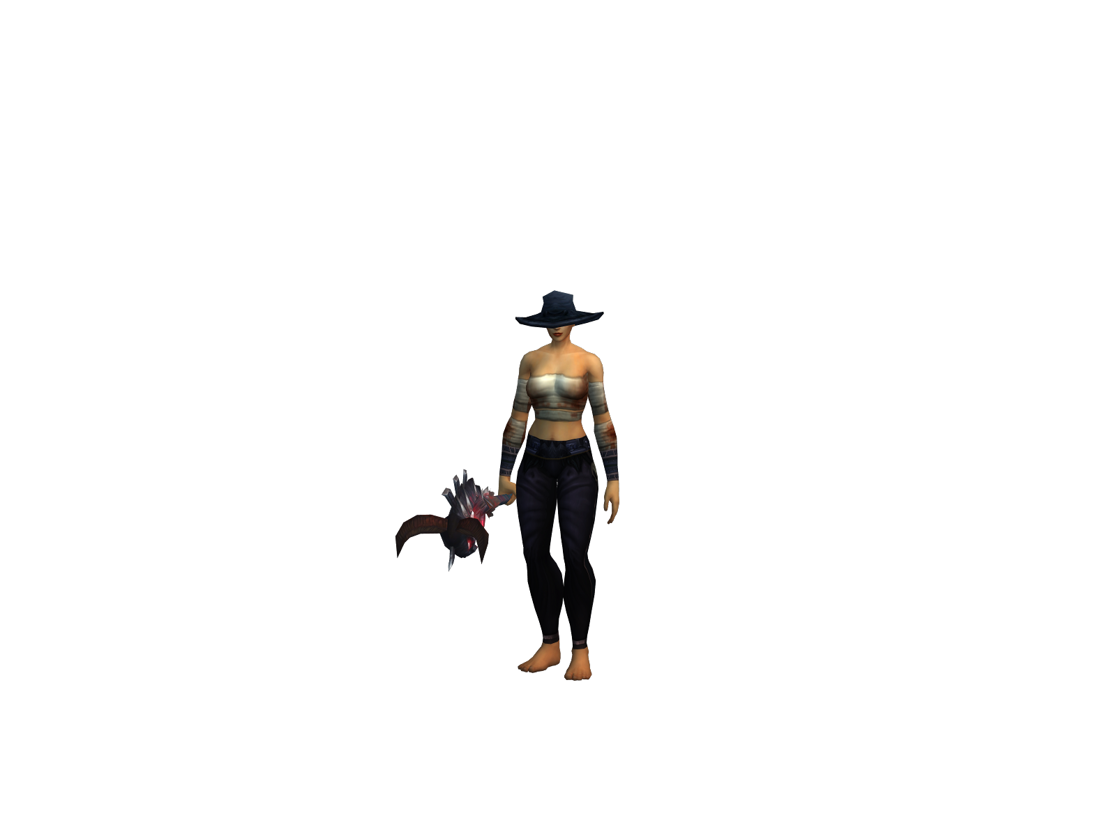 Moudh 3D character render