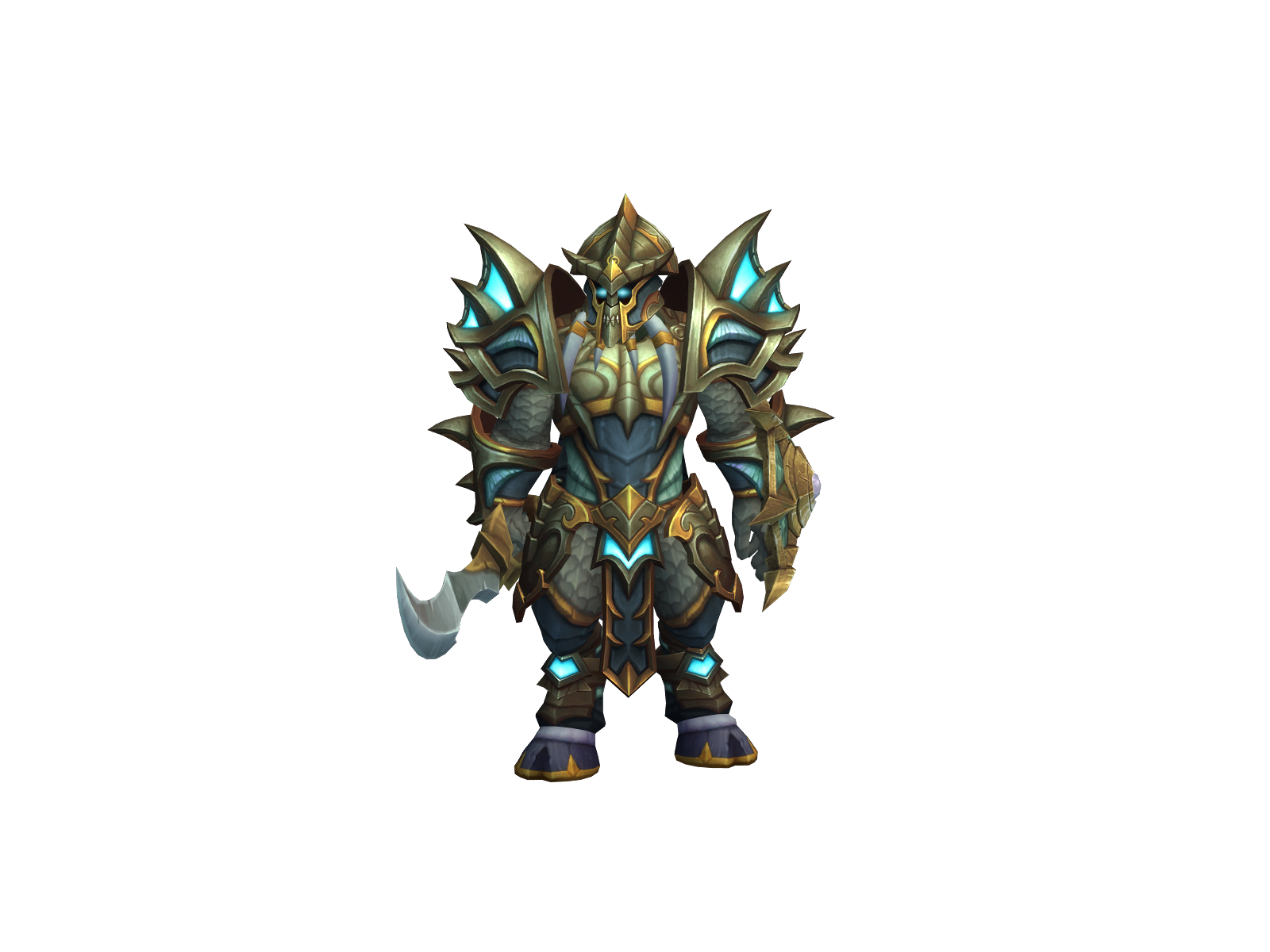 Tibiscovus 3D character render