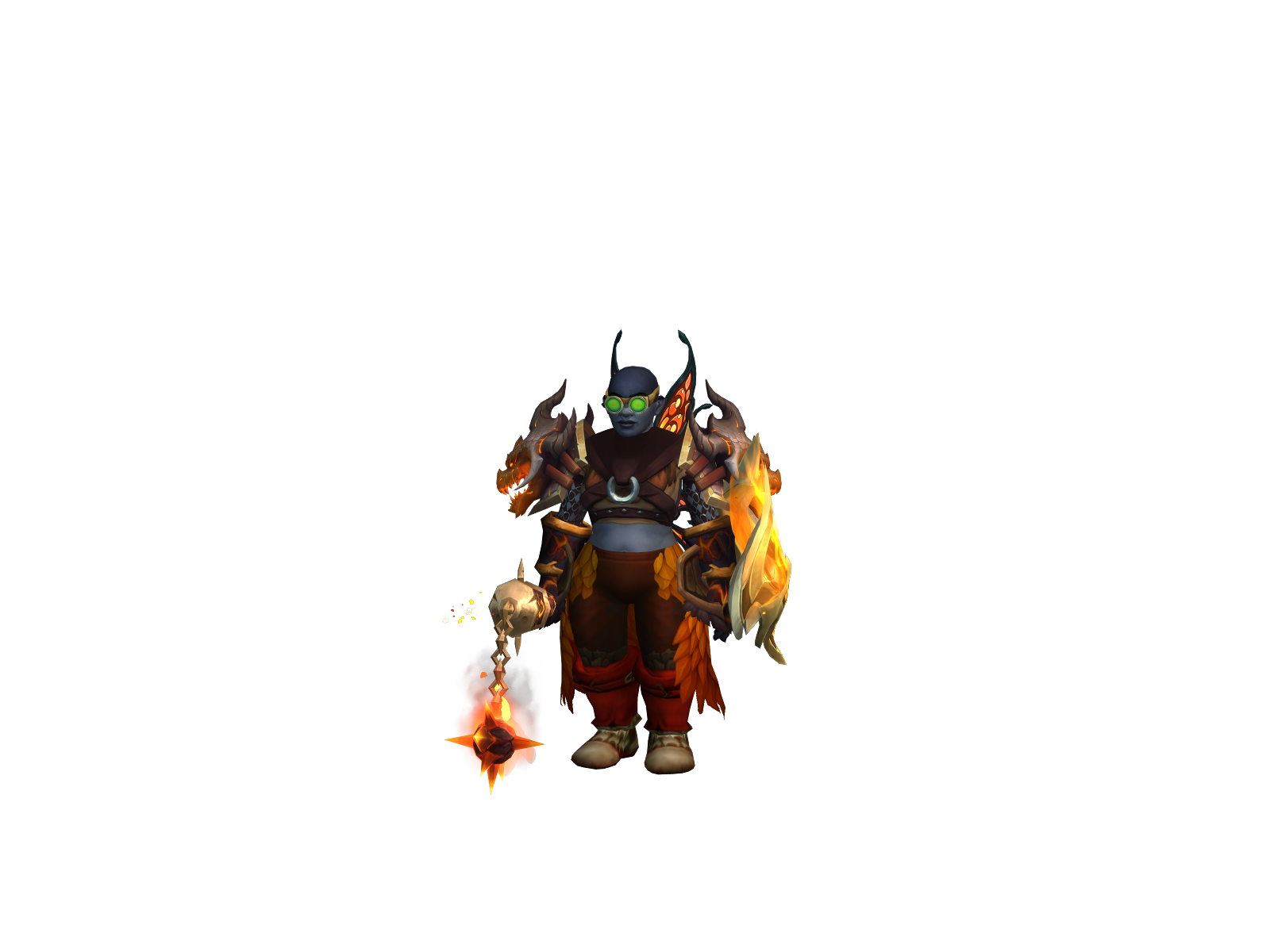 Ahsoki 3D character render