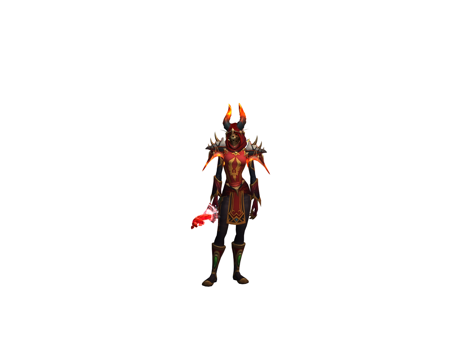 Líssária 3D character render