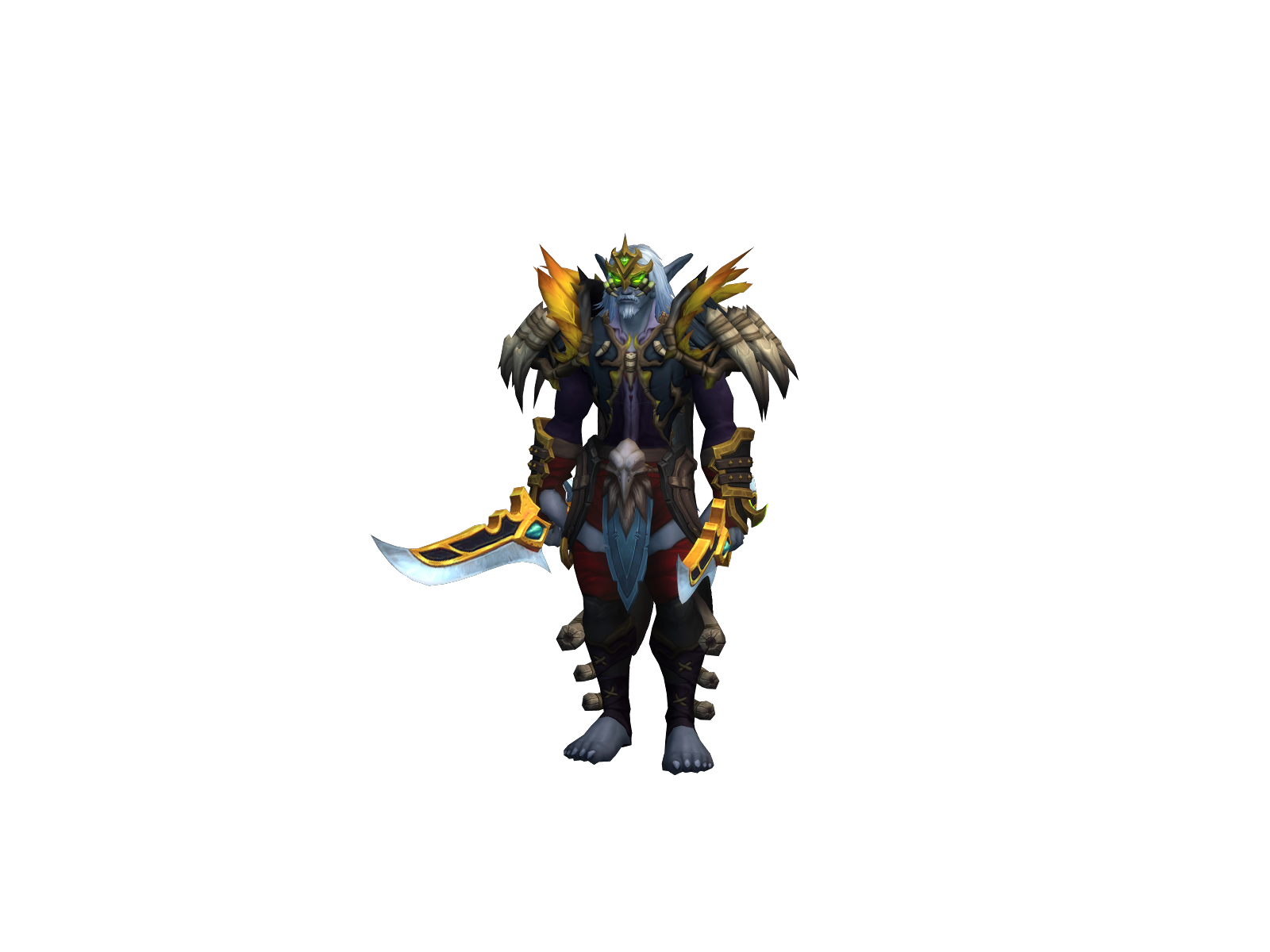 Sempah 3D character render
