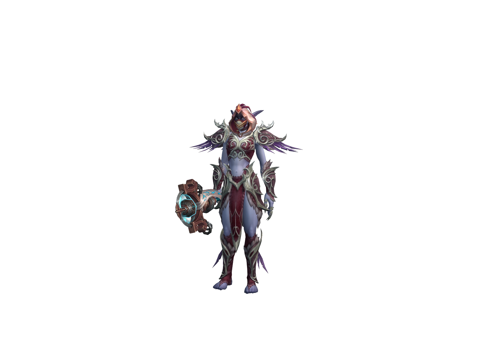 Mystifisty 3D character render