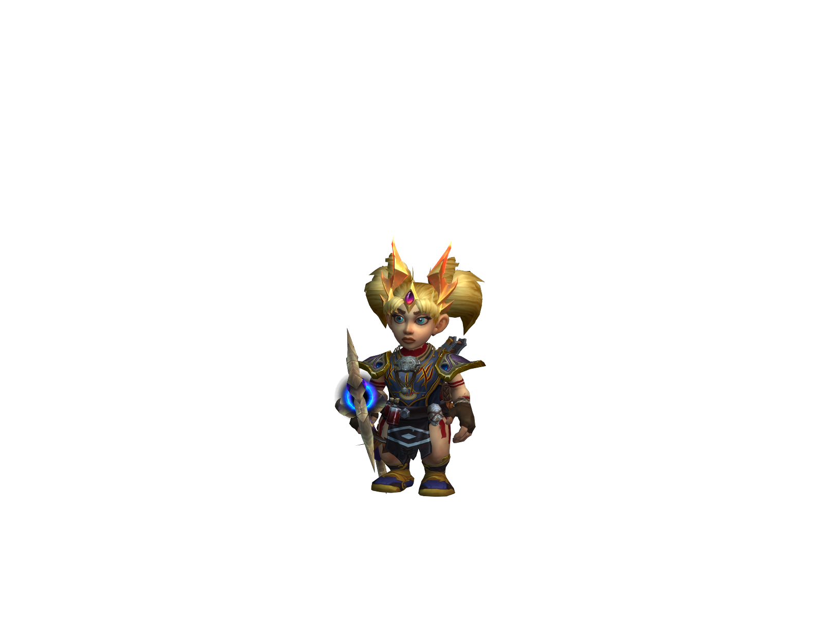 Smollheal 3D character render