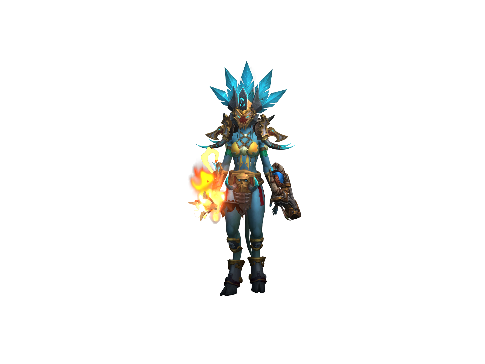 Totemgoat 3D character render