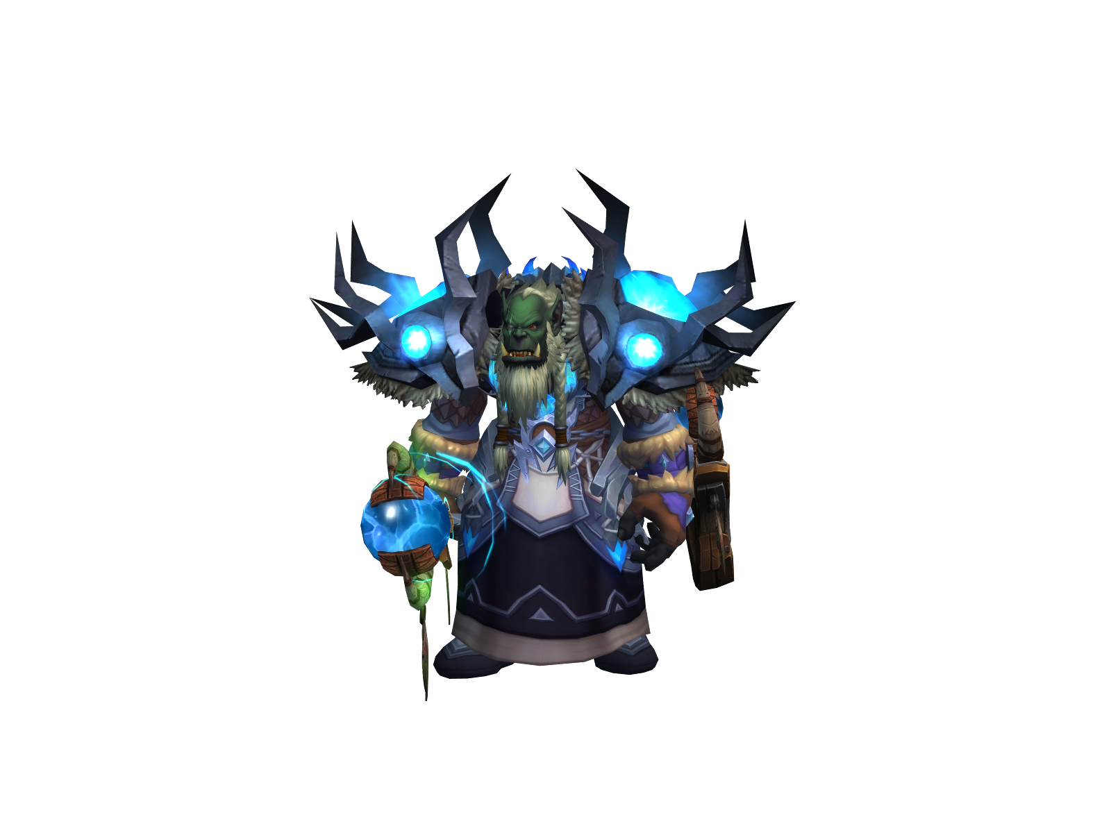 Meffo 3D character render