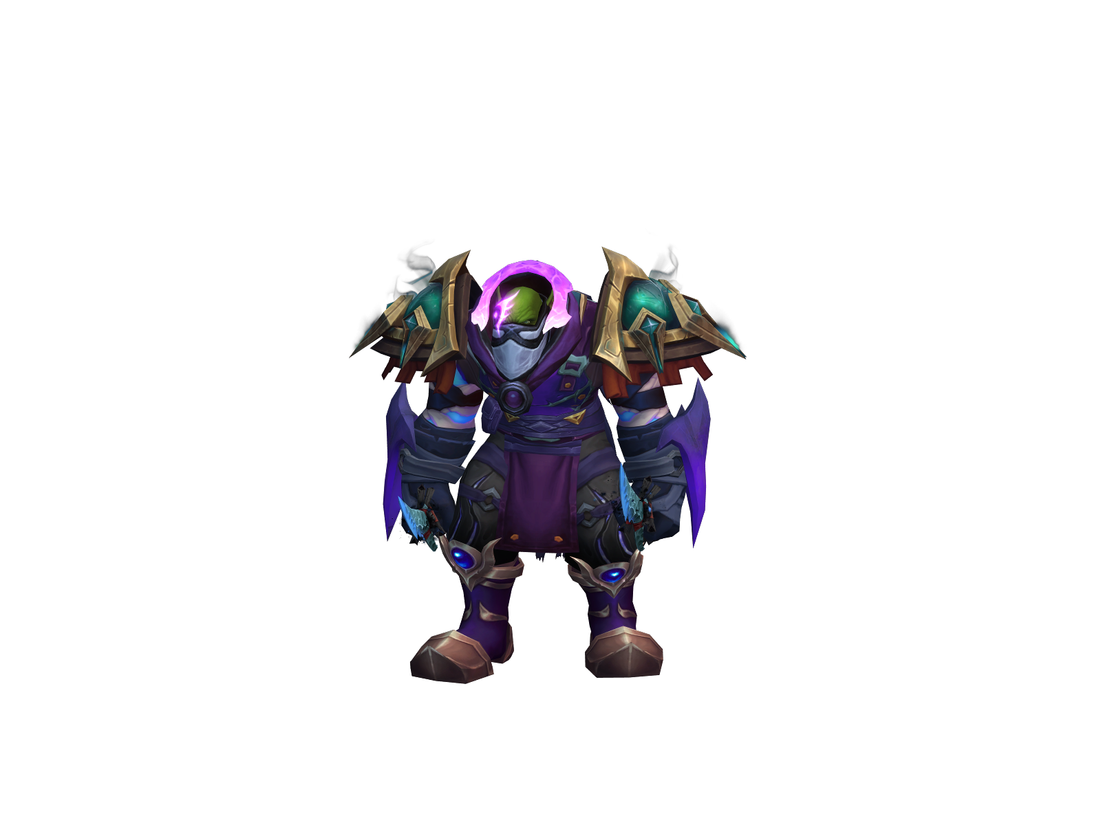 Galvres 3D character render