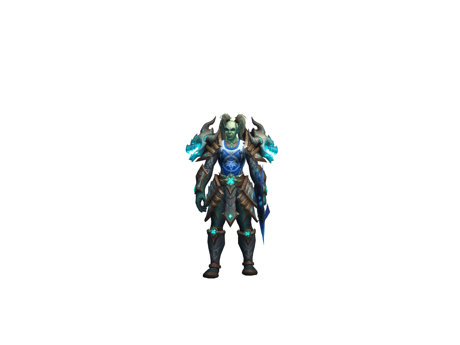 Pov 3D character render