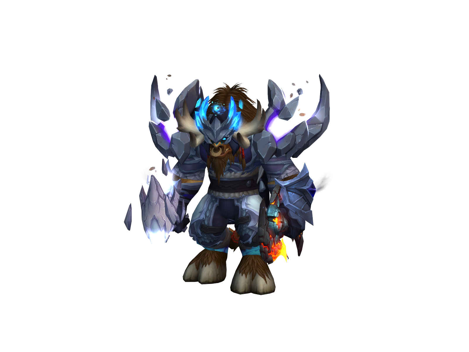Gloombronren 3D character render