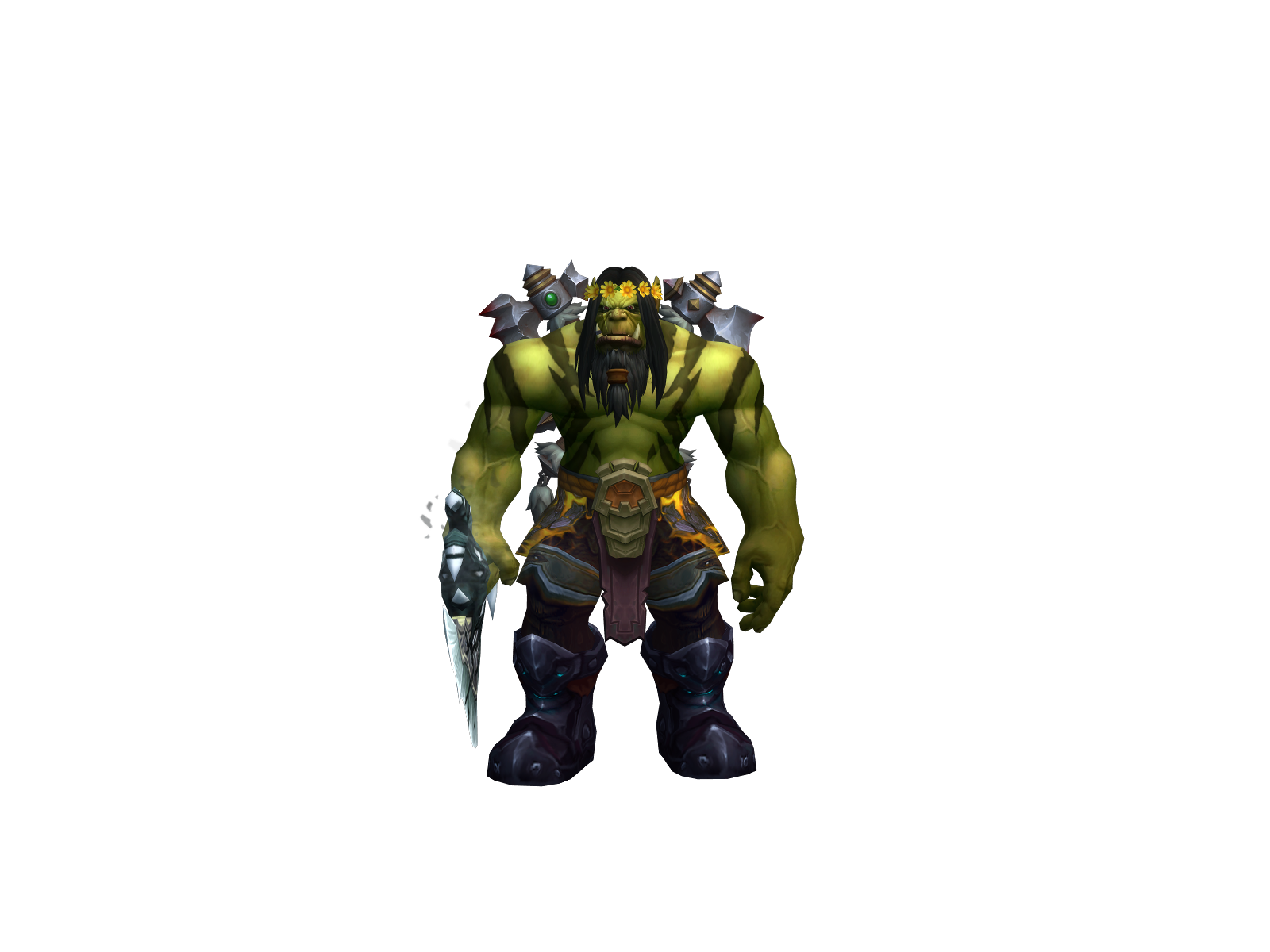 Threetrees 3D character render