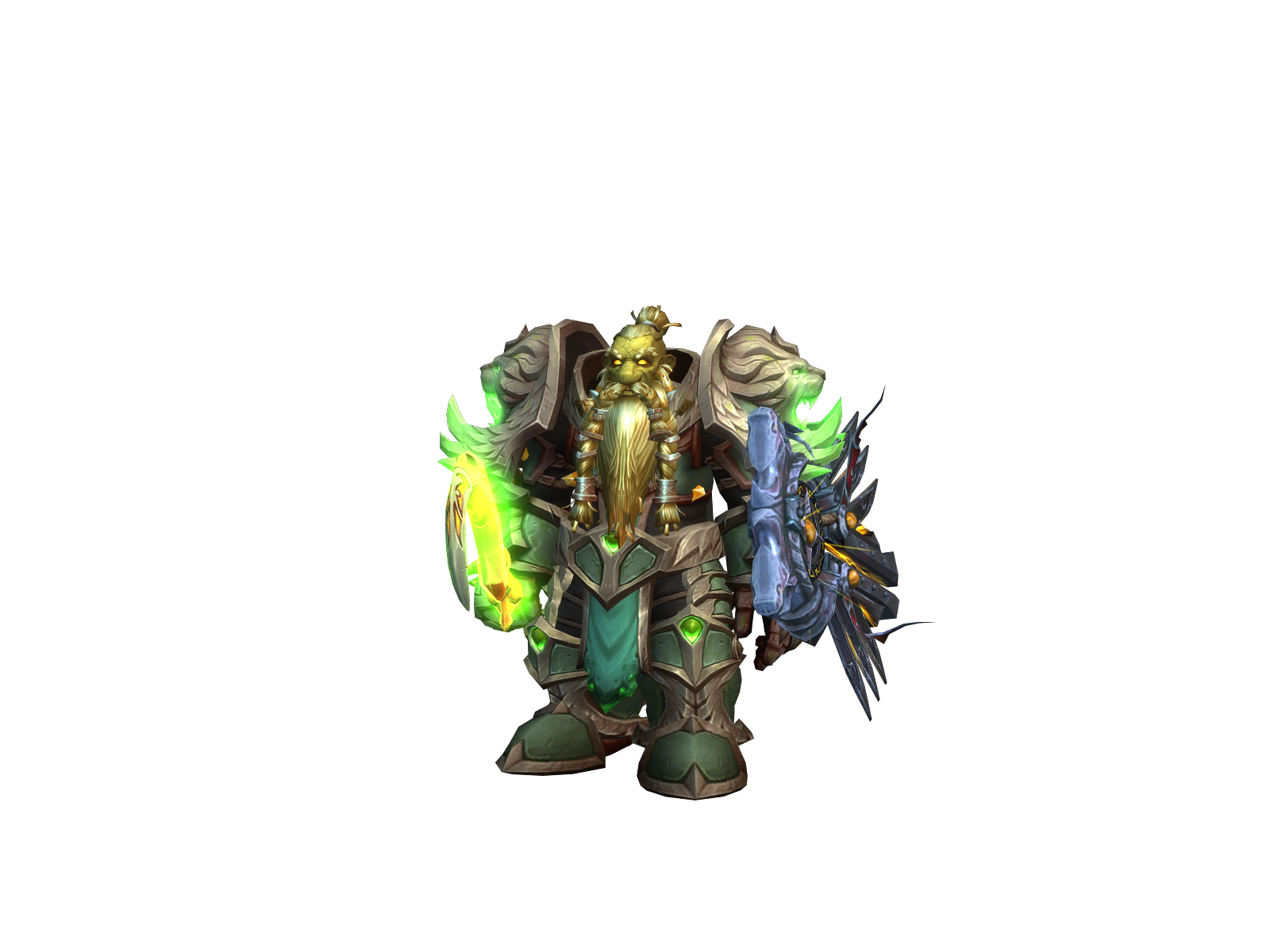 Tecton 3D character render