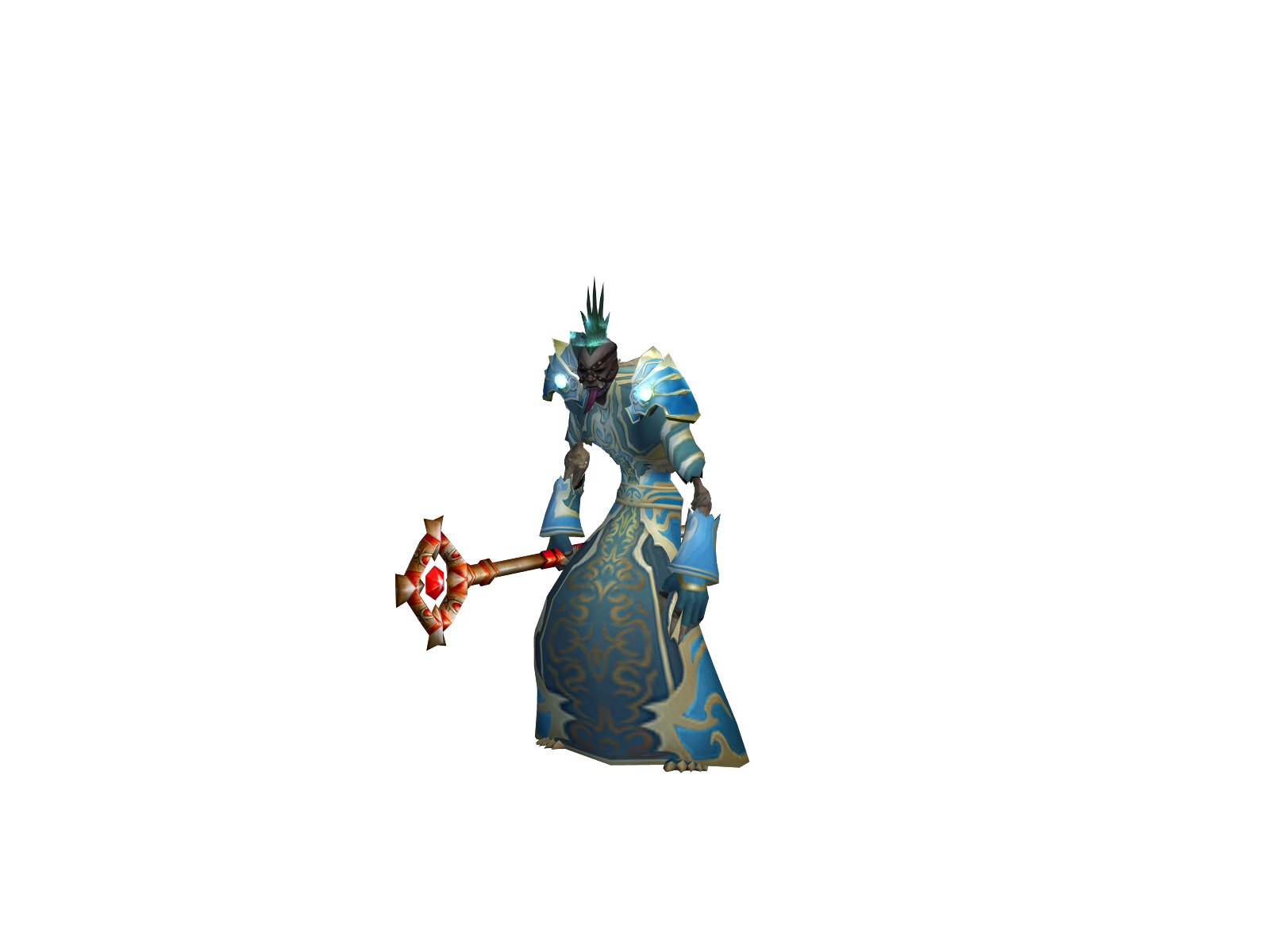 Crab 3D character render
