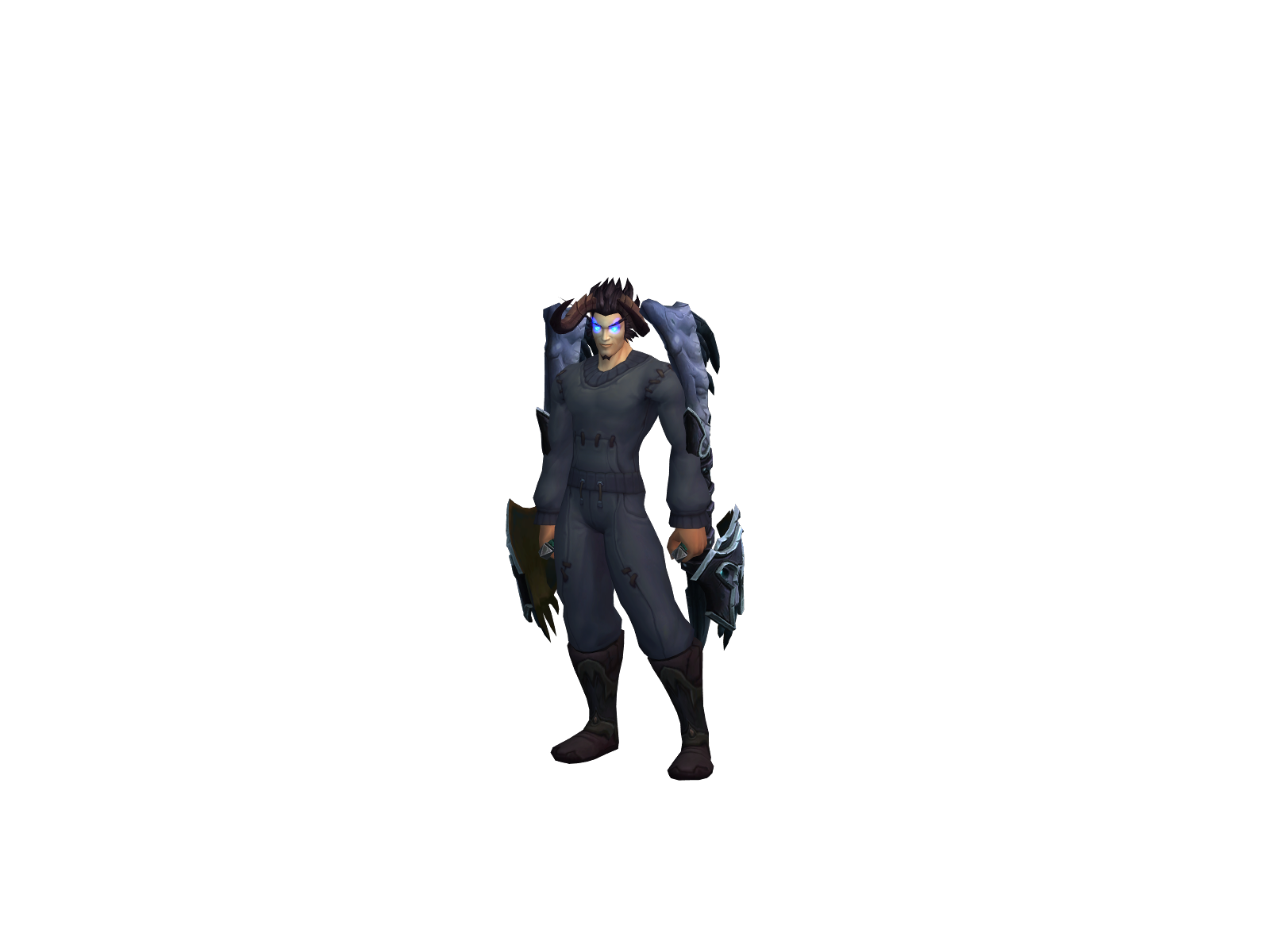 Бархатные 3D character render
