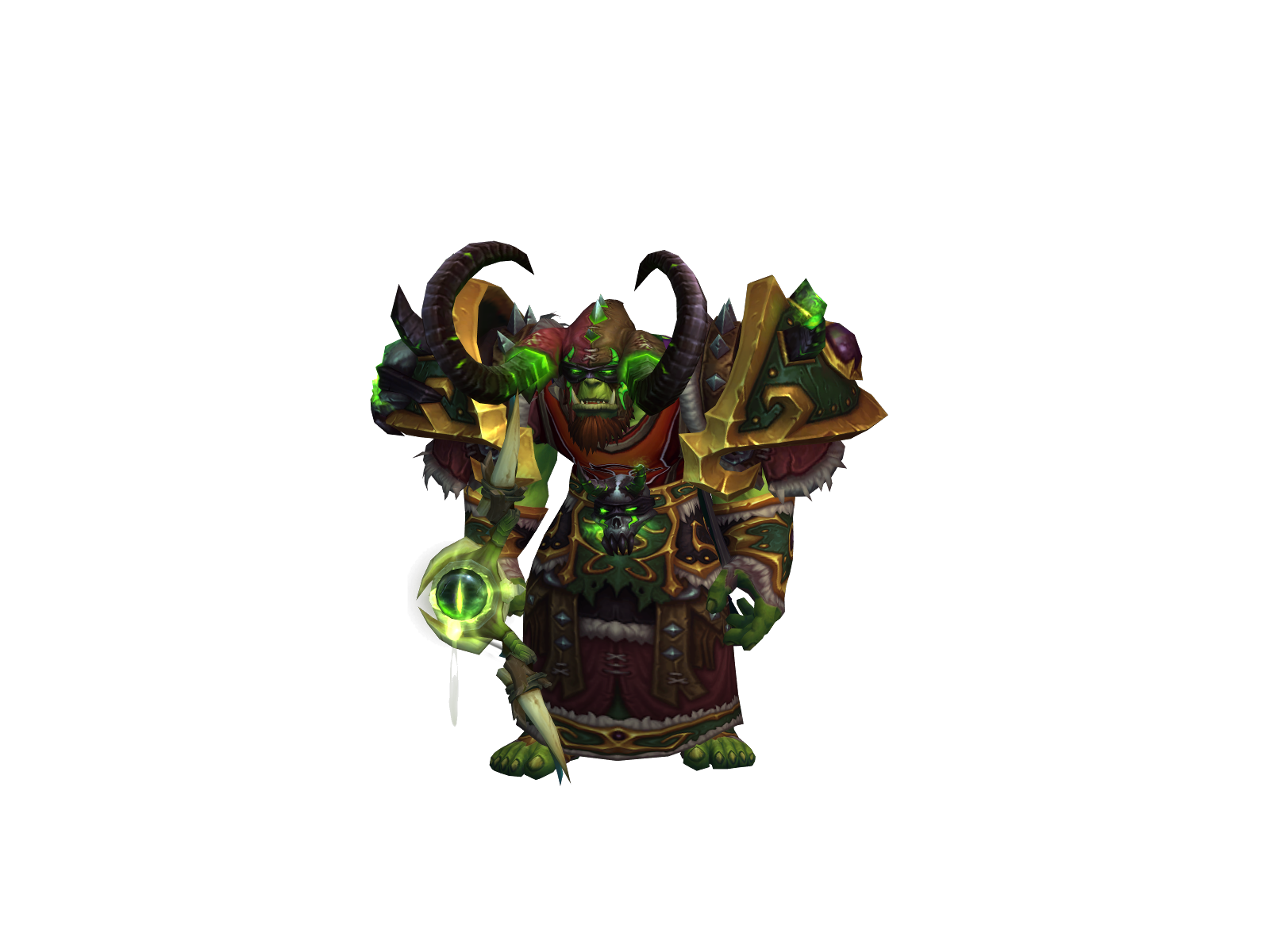 Маларгас 3D character render