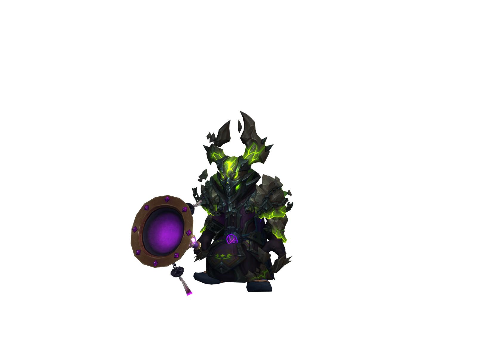 Валлкор 3D character render