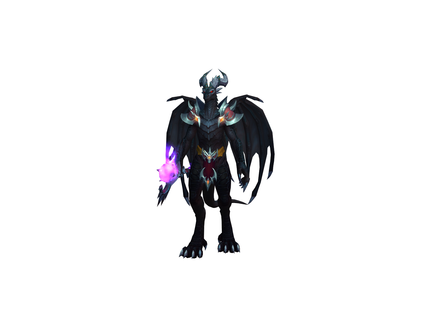 Девистраза 3D character render