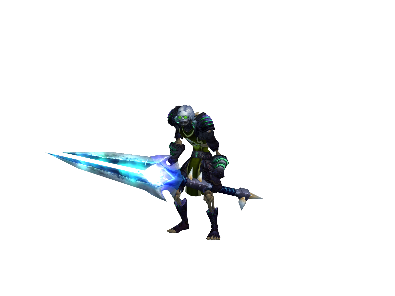 Мылонеуроних 3D character render