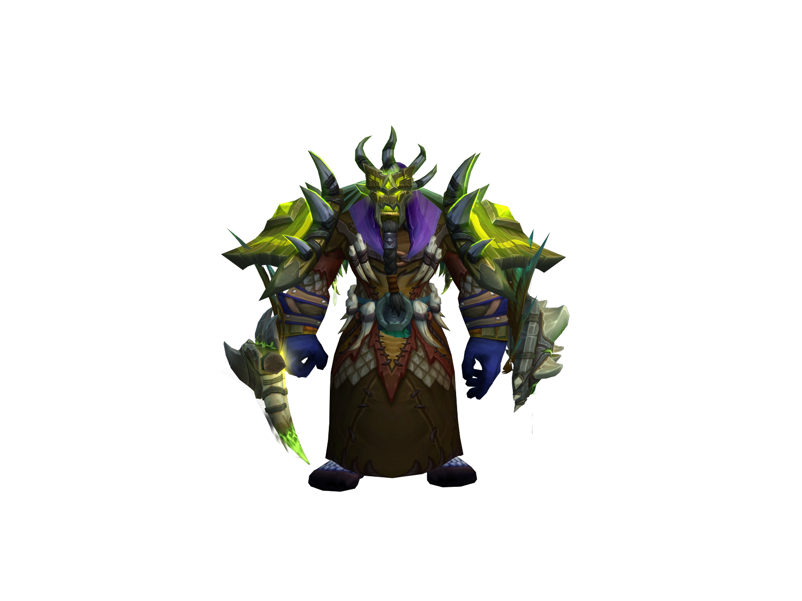 Майвезер 3D character render