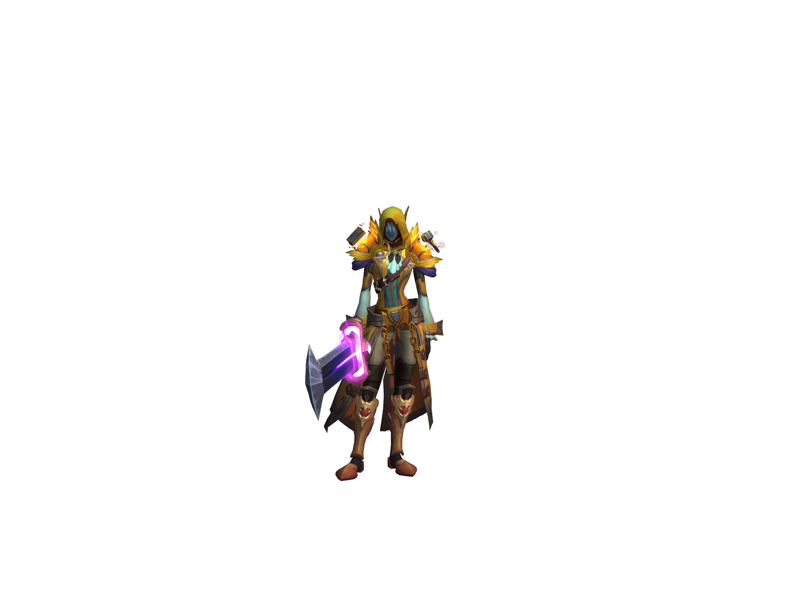 Кисяся 3D character render