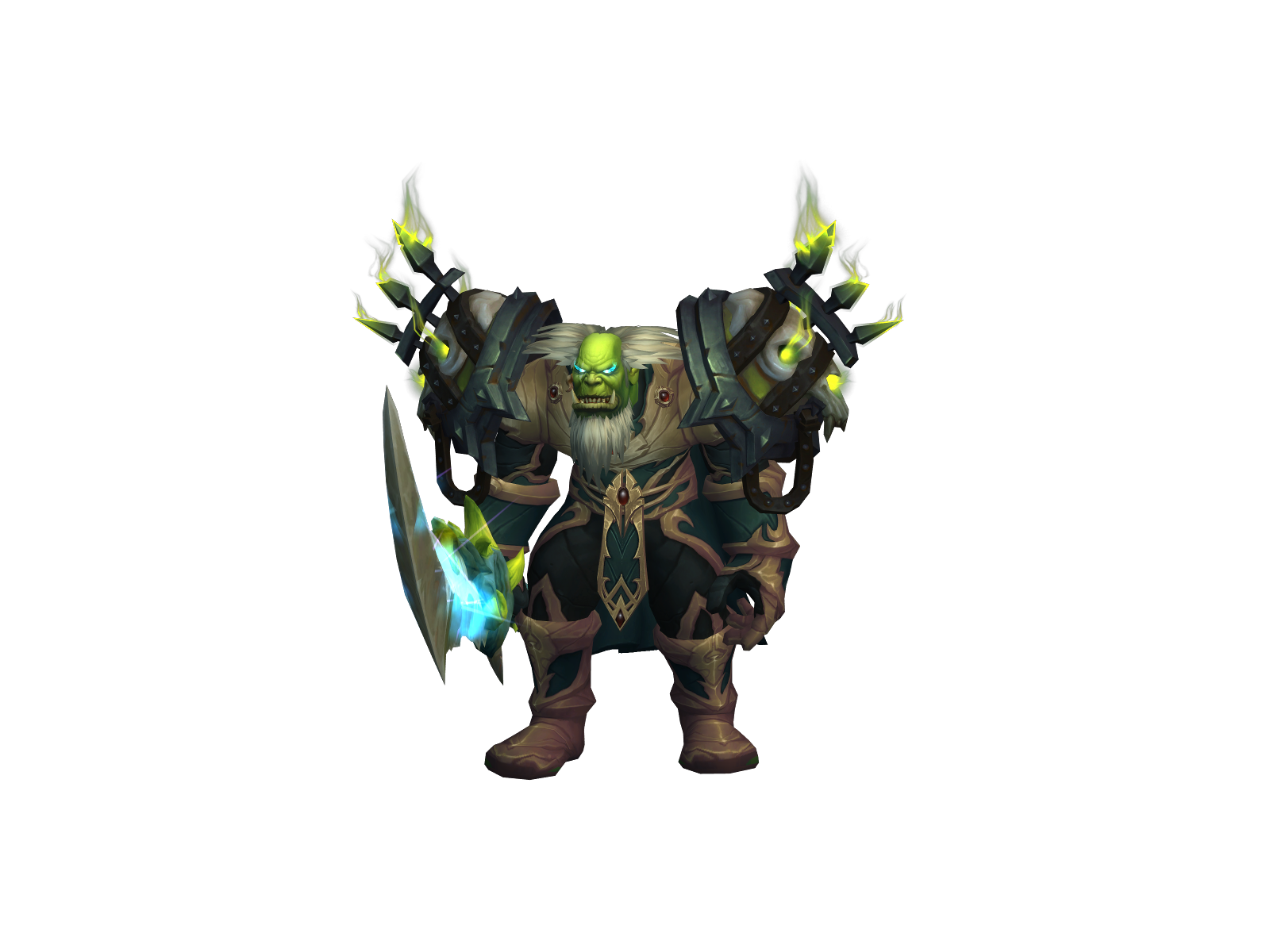 Эльпочо 3D character render